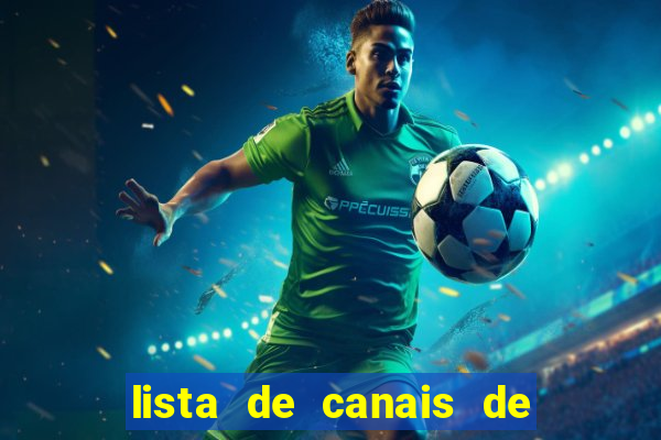 lista de canais de esporte iptv